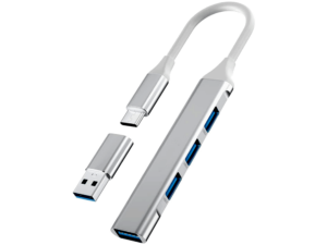 Hub USB & Type-C, 4 Ports 3.0