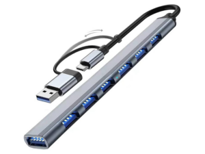 Hub USB & Type-C, 7 Ports 3.0