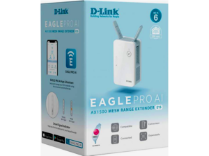 Range Extender Wifi D-Link Eagle Pro AX1500 - E15, Wifi 6