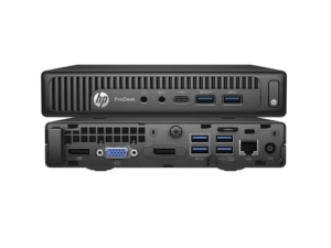 Unité Centrale HP ProDesk 600 G2 MINI, Core i5-6500T 2.5GHz, RAM 8G, SSD 256G
