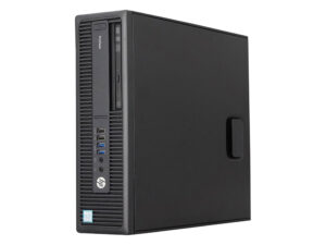 Unité Centrale HP ProDesk 600 G2 SFF, Core i3-6100 3.7GHz, RAM 8G, SSD 128G, HDD 500G, G-DVD